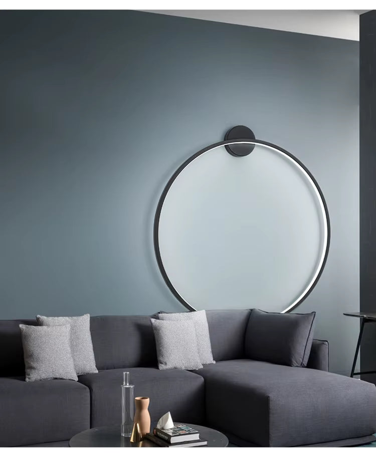 Modern Minimalist Round Wall Light For Home Decor And Ambience
