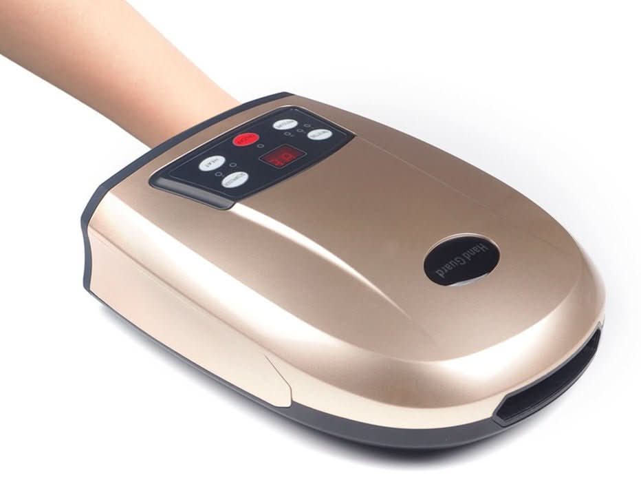 AeroPalm Kabelloses Handmassagegerät mit Luftkompression und Wärmefunktion