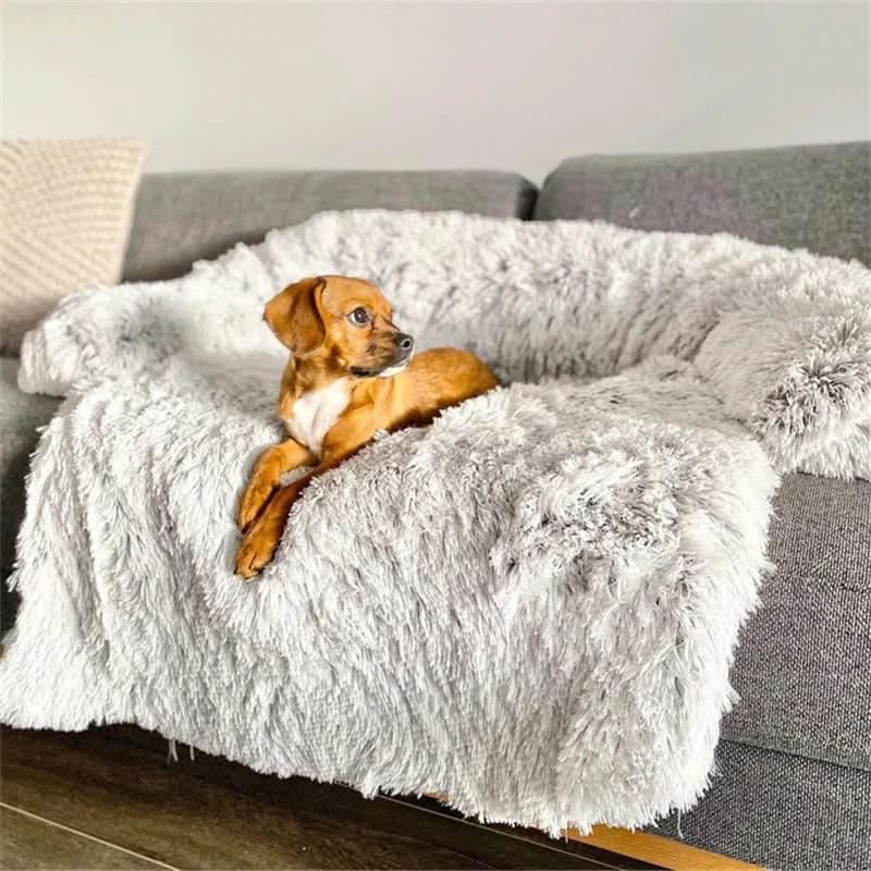 CozyPaw-pehmustettu lemmikkisohva pehmeään uneen ja huonekalujen suojaan