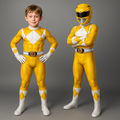 Kinder Superheld Muskel-Print Overall Kostüm für Party und Spielspaß