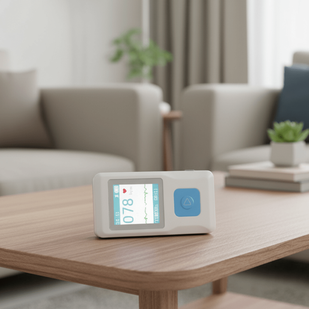 Zařízení PulseTrack Bluetooth pro elektrokardiogram k domácímu zdravotnímu monitorování