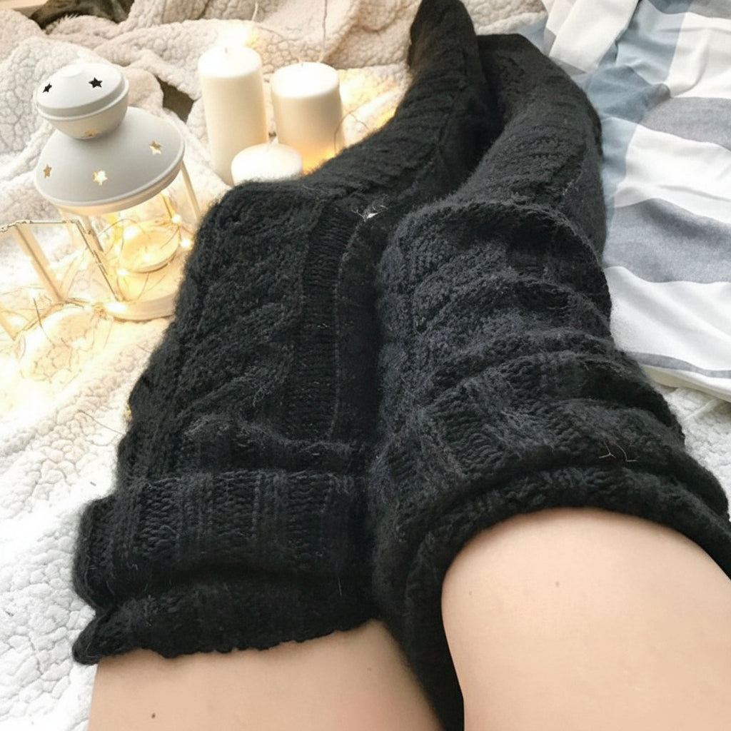 Knee-High Winter Socks For Cozy Warmth And Everyday Comfort