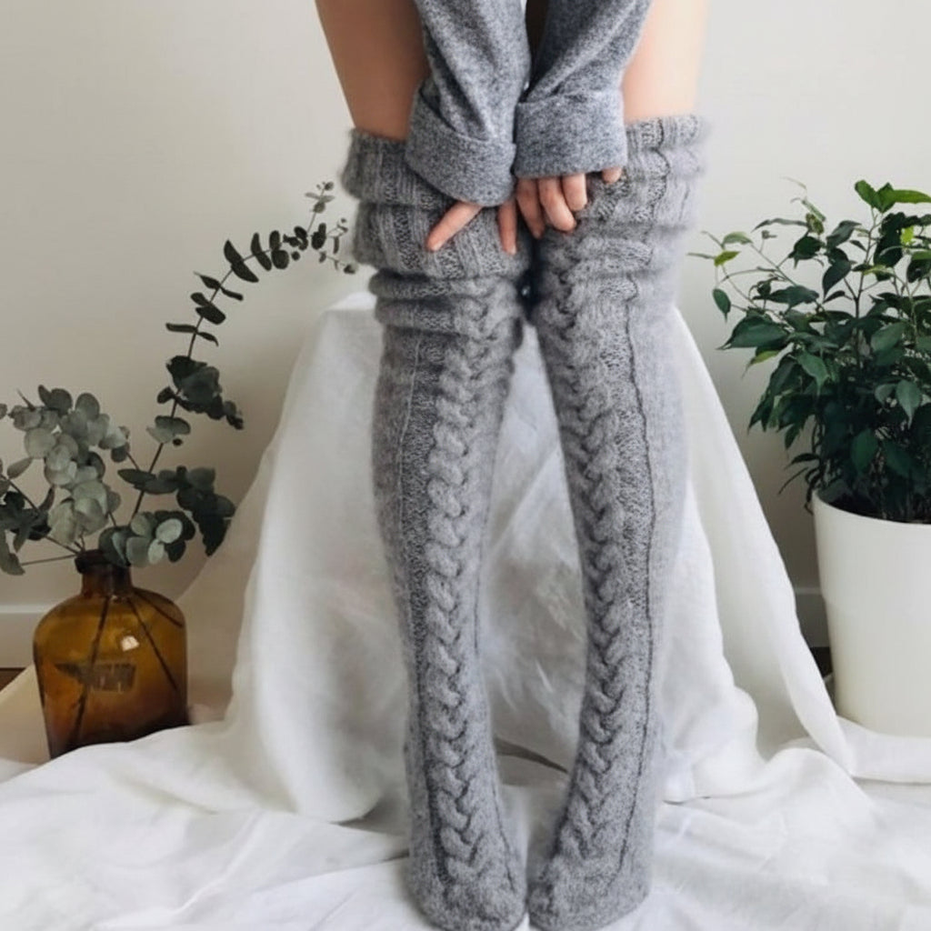 Knee-High Winter Socks For Cozy Warmth And Everyday Comfort