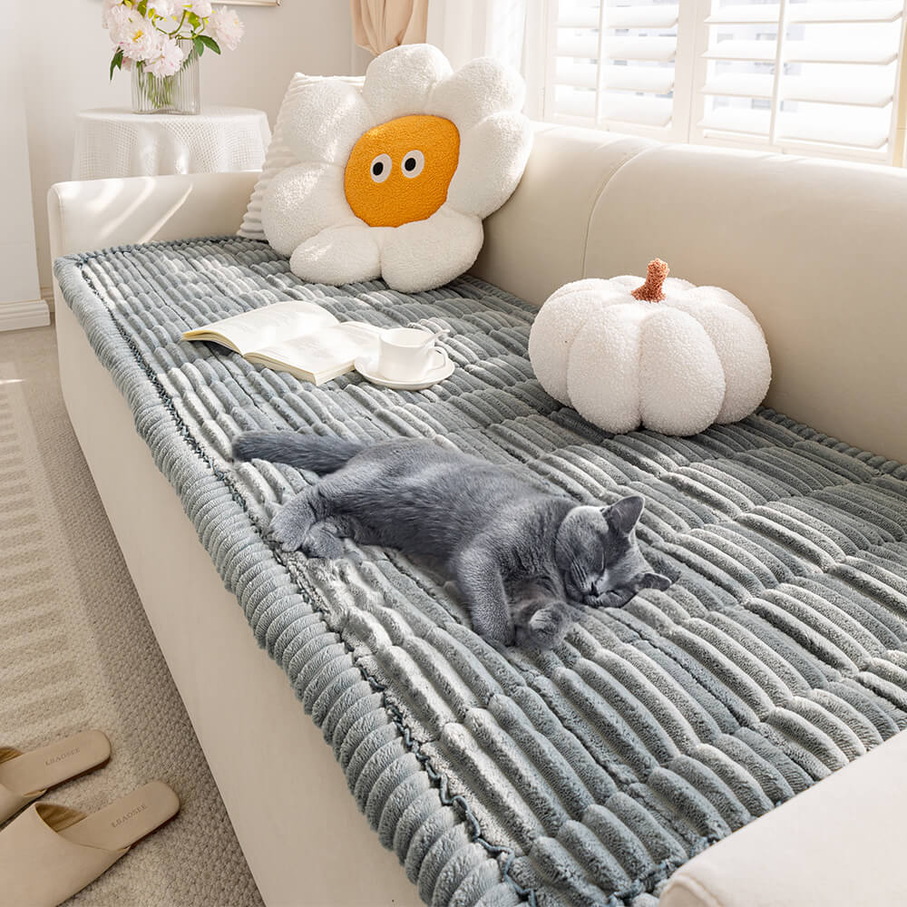 CozyFluff Flanell-Haustiermatte zum Schutz von Sofa und Bett