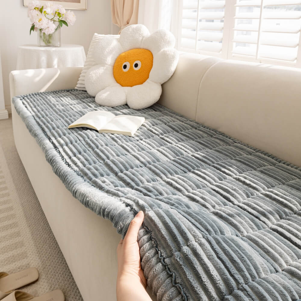 CozyFluff Flanell-Haustiermatte zum Schutz von Sofa und Bett