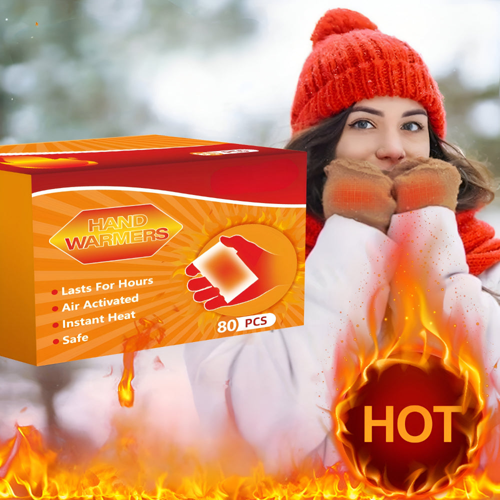 Carbon Fiber Hand Warmer Heat Pack Disposable Instant Warmth On The Go