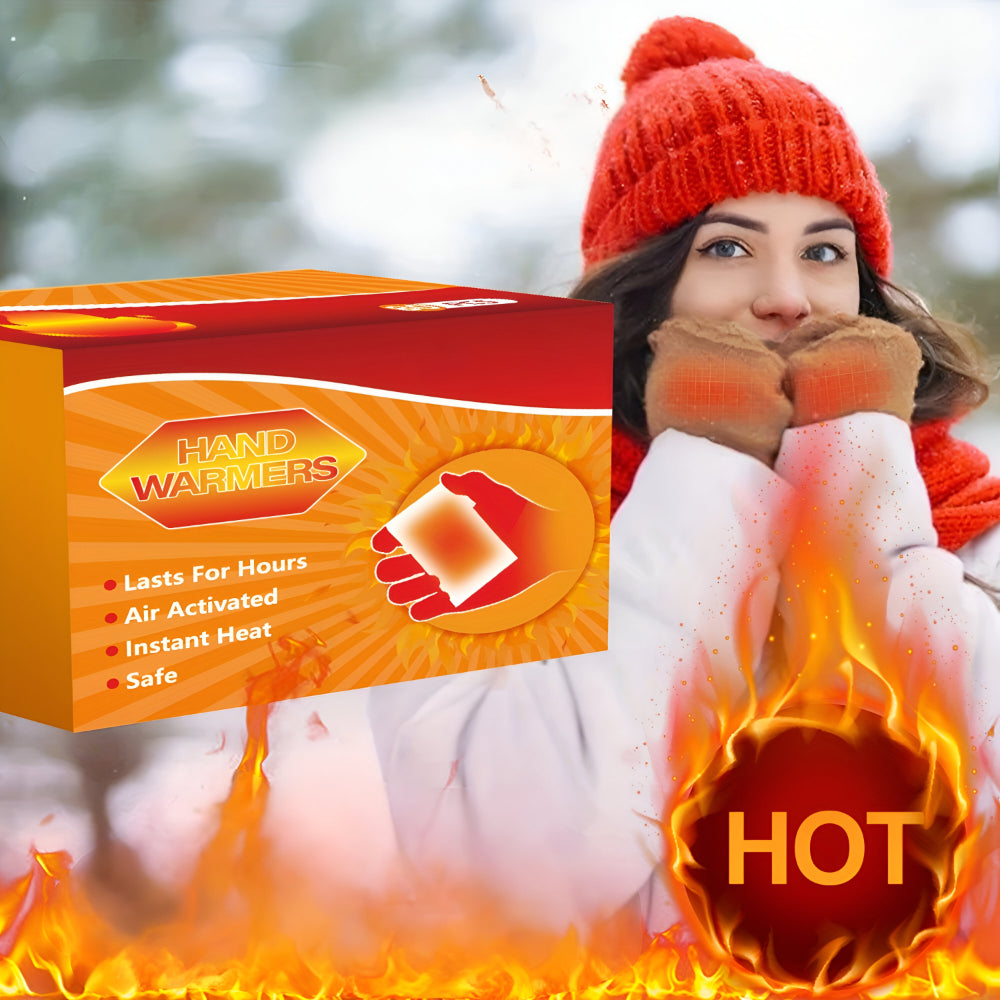Carbon Fiber Hand Warmer Heat Pack Disposable Instant Warmth On The Go