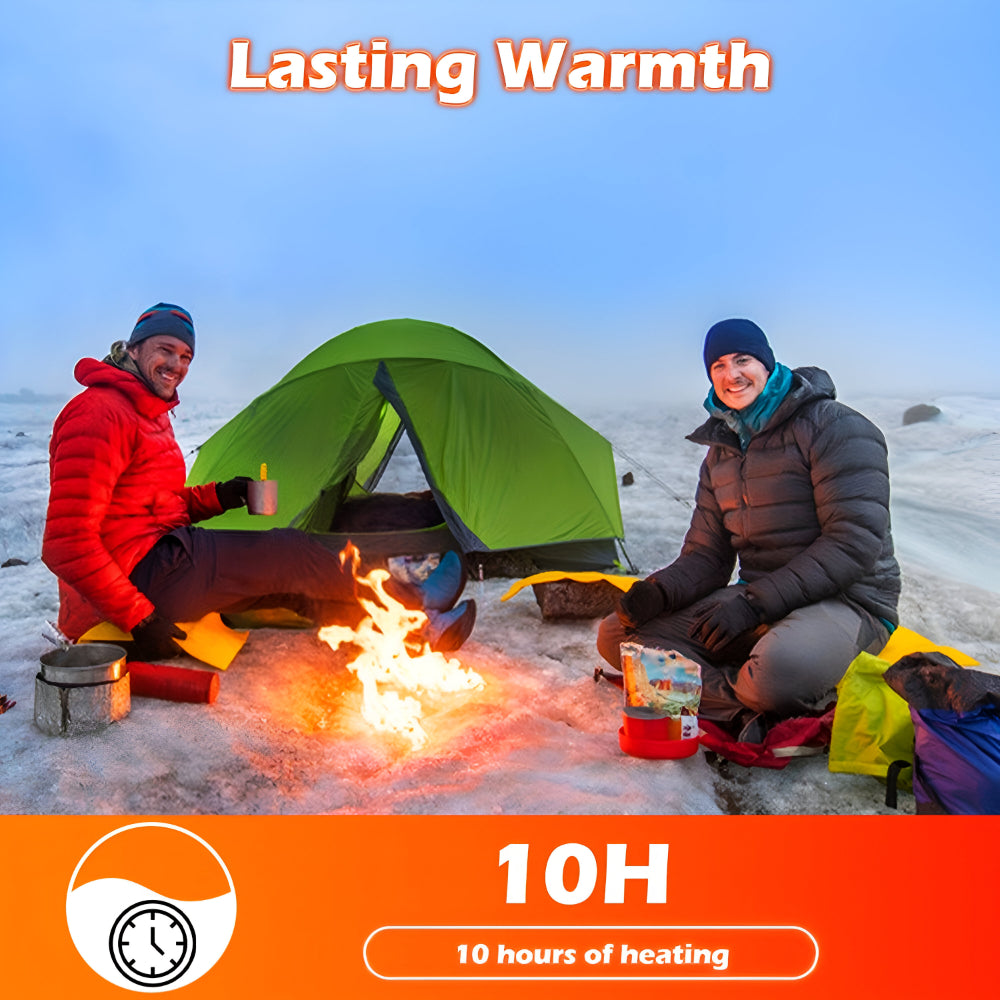 Carbon Fiber Hand Warmer Heat Pack Disposable Instant Warmth On The Go