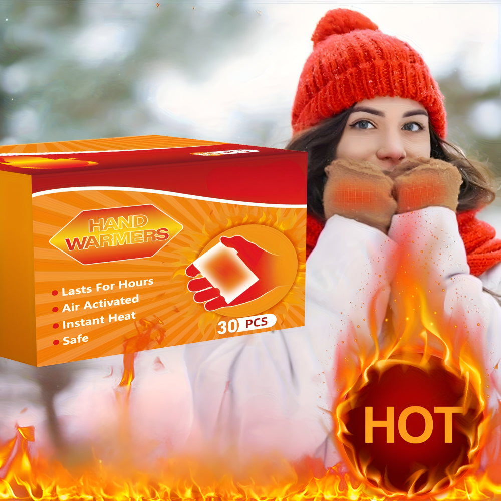 Carbon Fiber Hand Warmer Heat Pack Disposable Instant Warmth On The Go