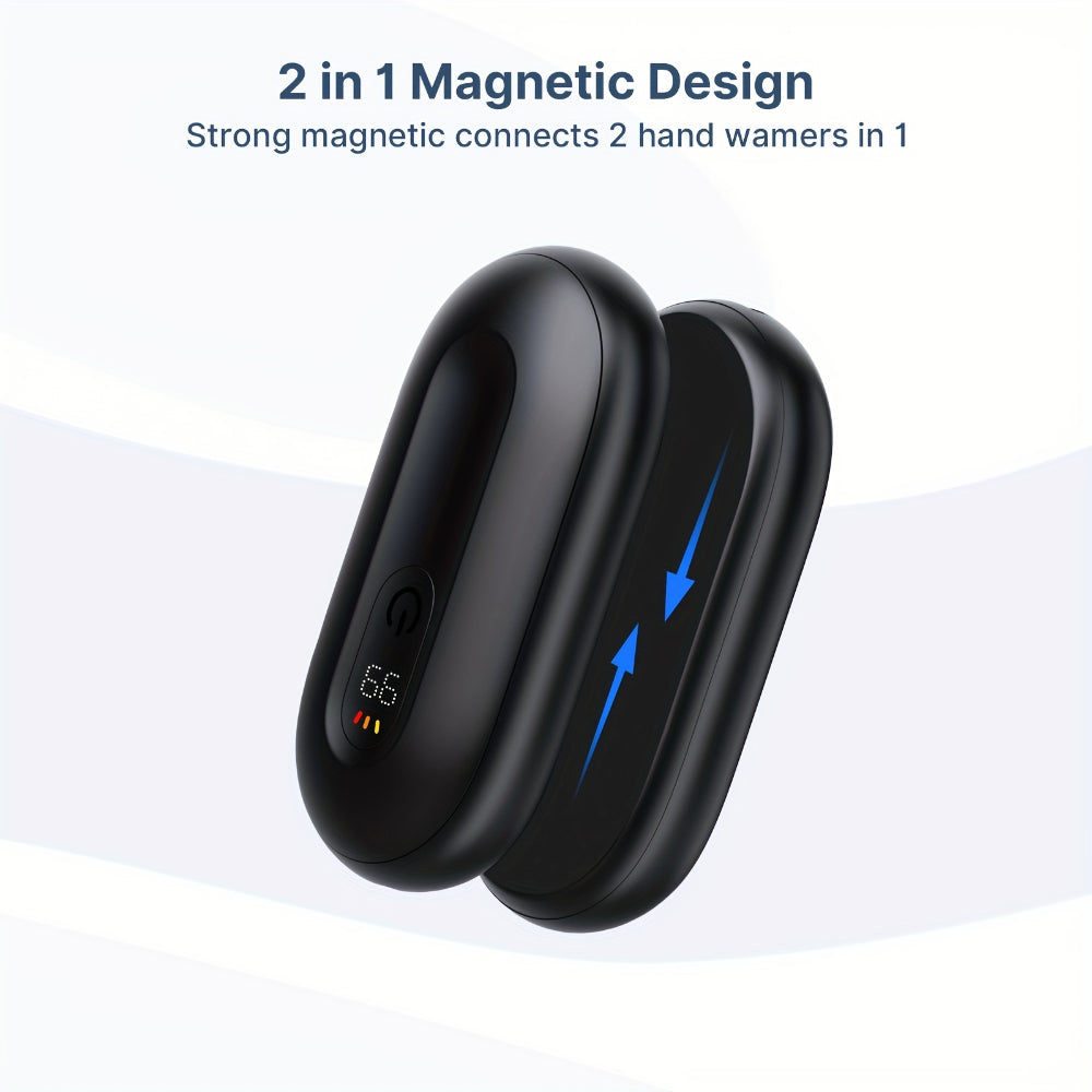 Rechargeable Magnetic Hand Warmers Pocket Heater Anywhere