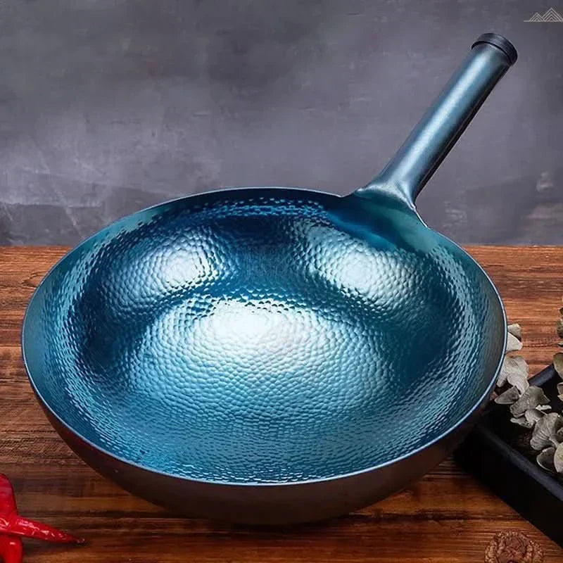 WokSmith Traditioneller Eisenwok, Unbeschichtet und Langlebig