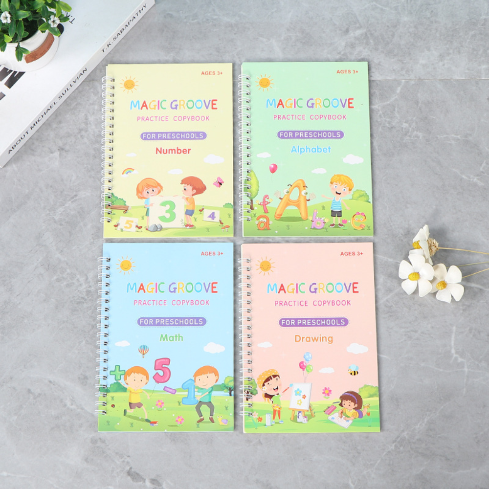 Cuaderno de práctica de escritura a mano para niños para habilidades de escritura temprana