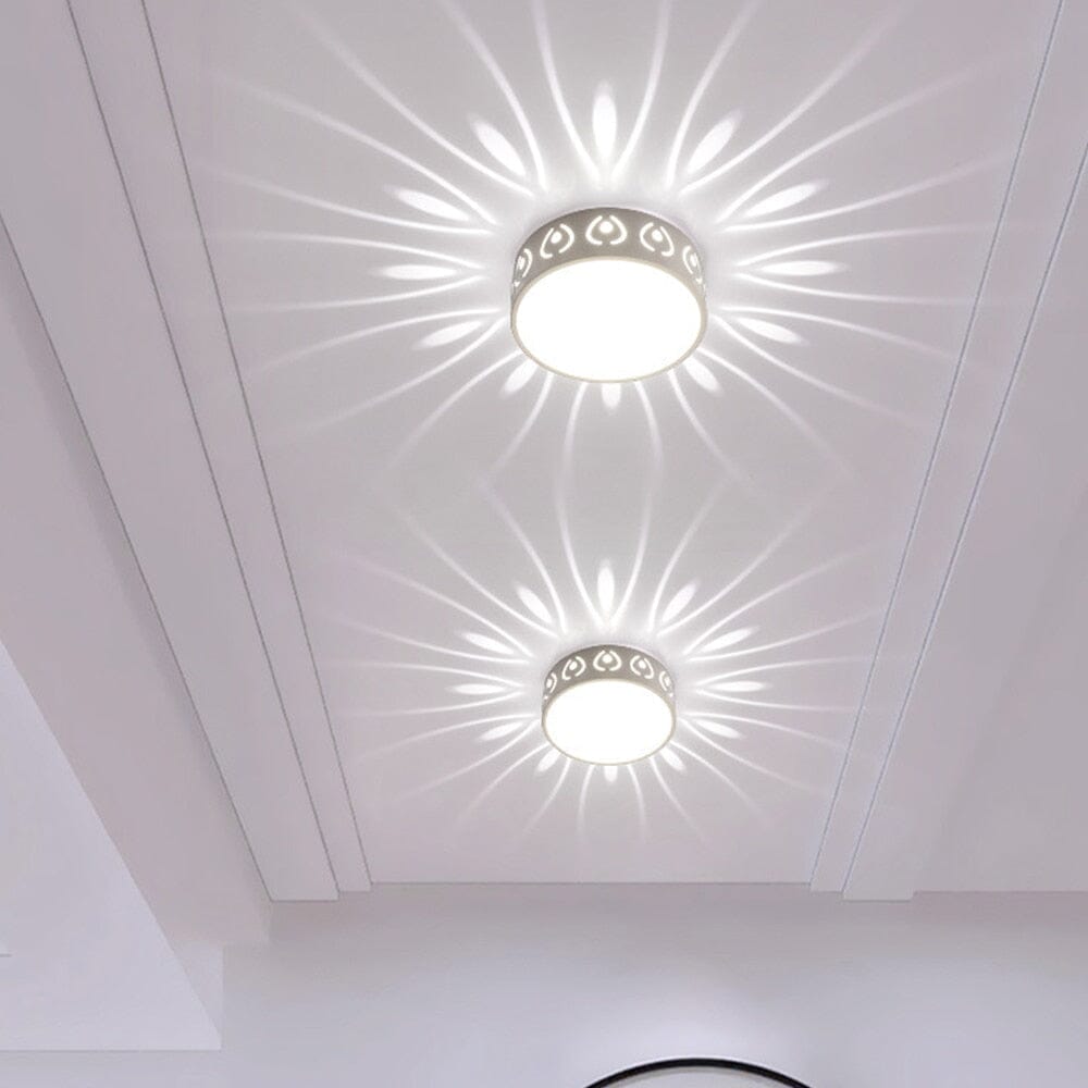 LumaNova Rund LED Loftlampe med Dæmpbar Stemningsbelysning
