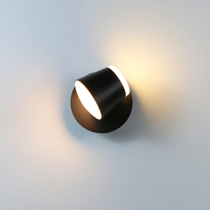 Draaibare LED-wandlamp voor moderne verstelbare verlichting