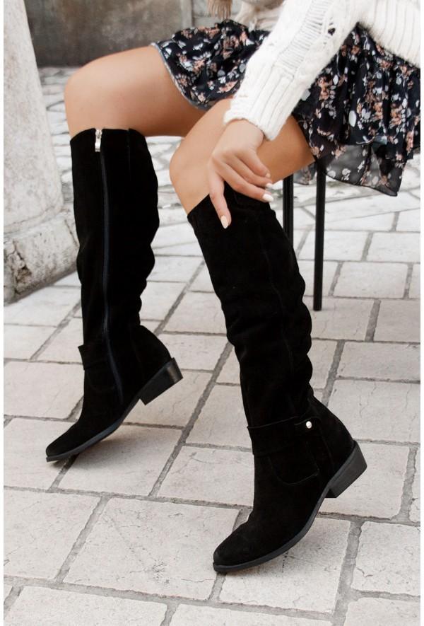 Astra Women’s Leather Boots With Knee-High Style, Warm And Comfortable