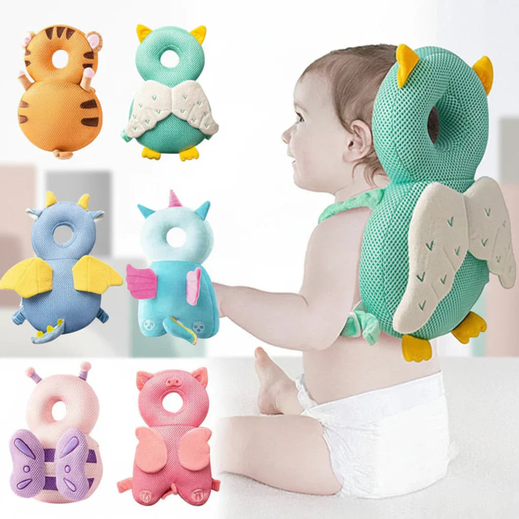 Sac à dos avec coussin pour tête de tout-petit pour un soutien doux et délicat