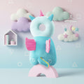 Mochila con cojín para la cabeza de niño pequeño para soporte suave y delicado