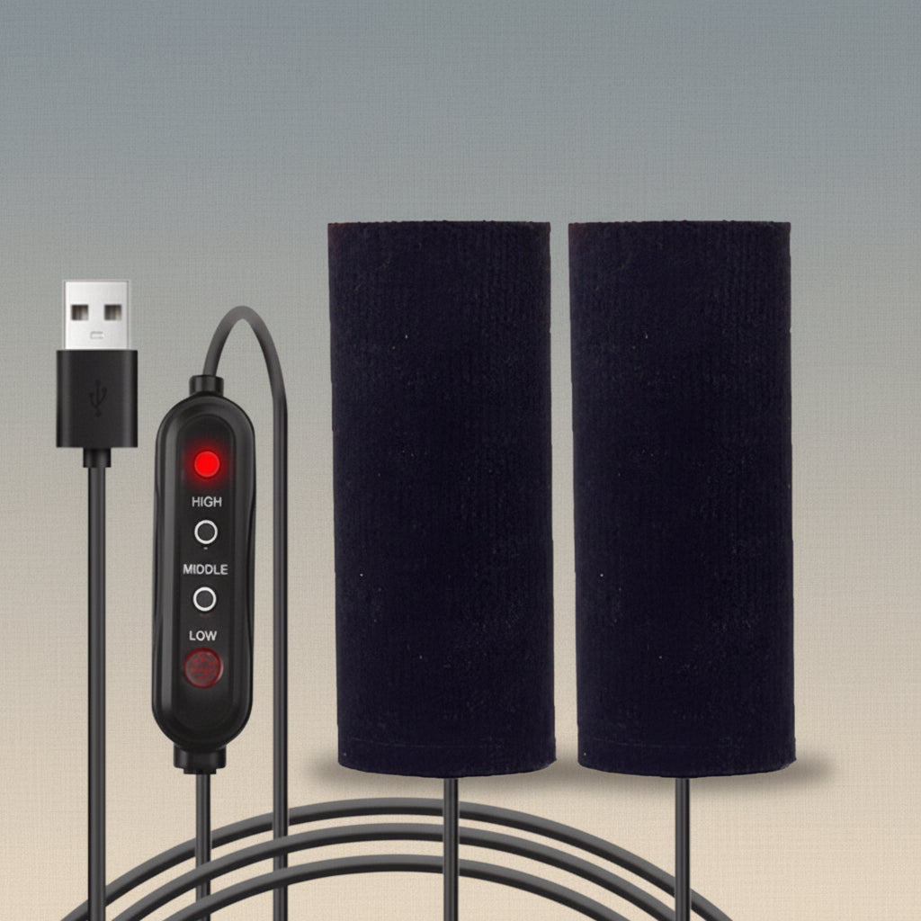 Punhos USB para Guiador Aquecido com Controlo de Temperatura