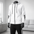 Conjunto de chándal transpirable para hombre con sudadera con capucha y pantalones jogger