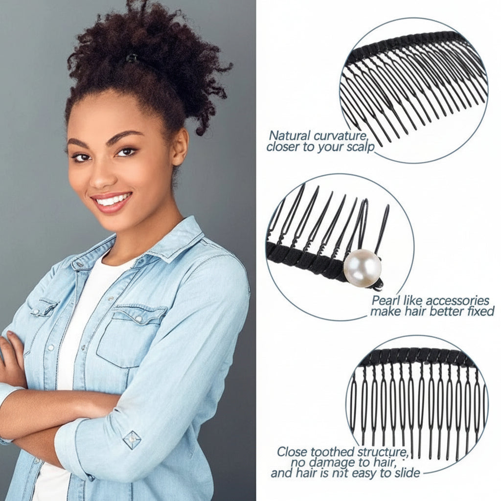 Hair Clip For Thick And Voluminous Hair Vintage Style