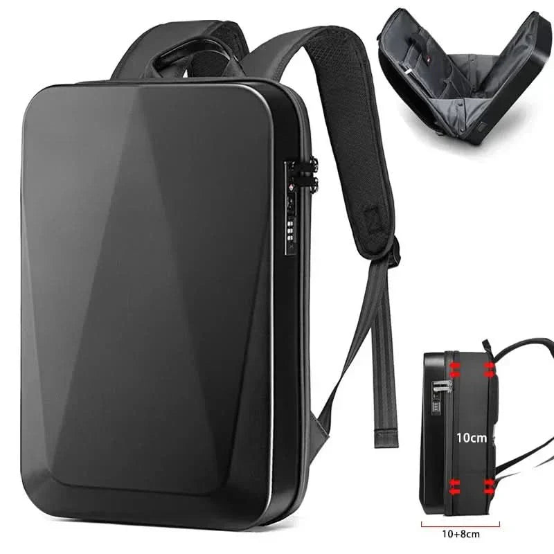 Rucsac Expandabil pentru Laptop ApexGuard cu Protecție Antifurt și Port USB