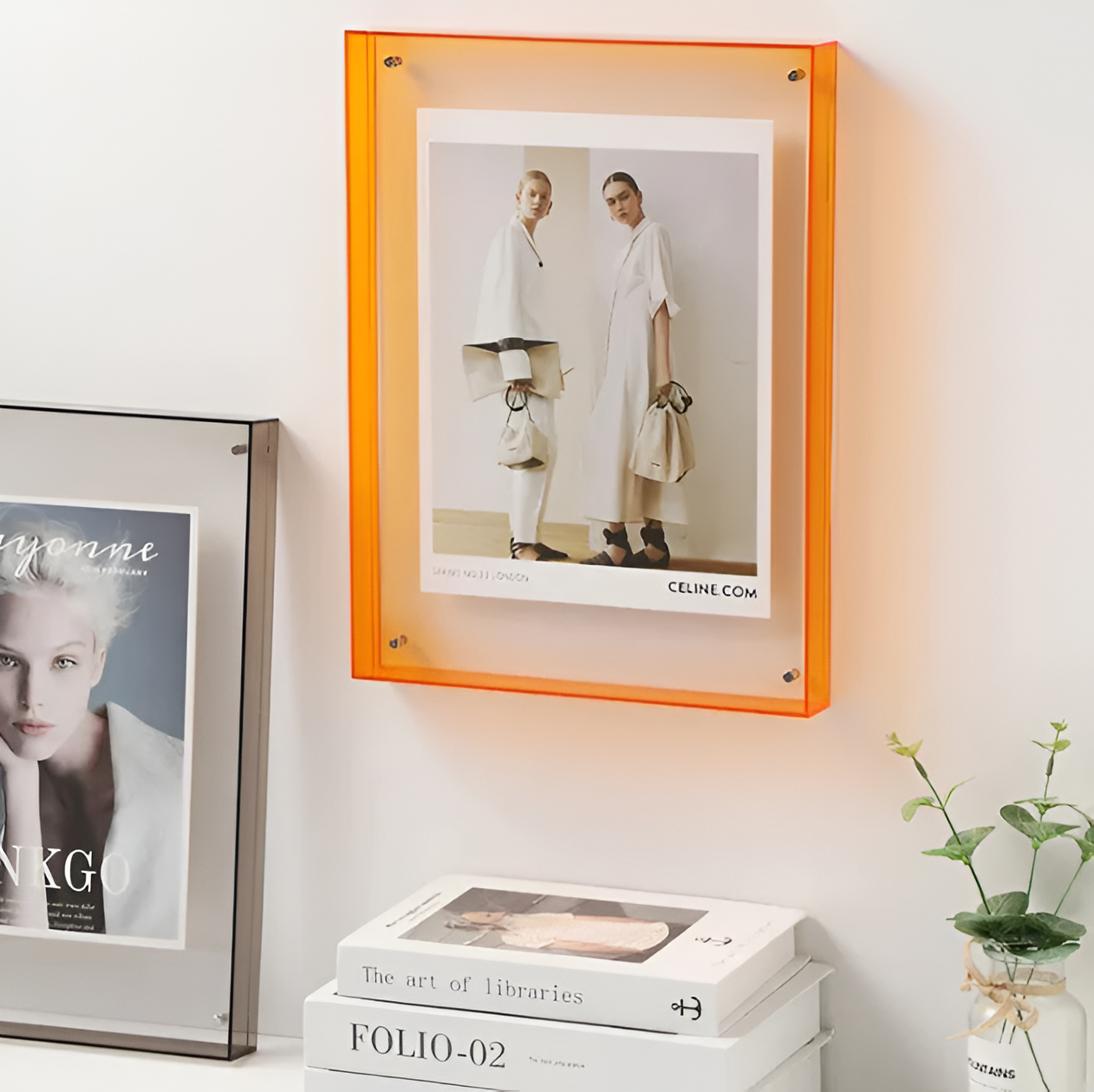 Acrylic Photo Frame For Modern Minimalist Display With Sleek Look