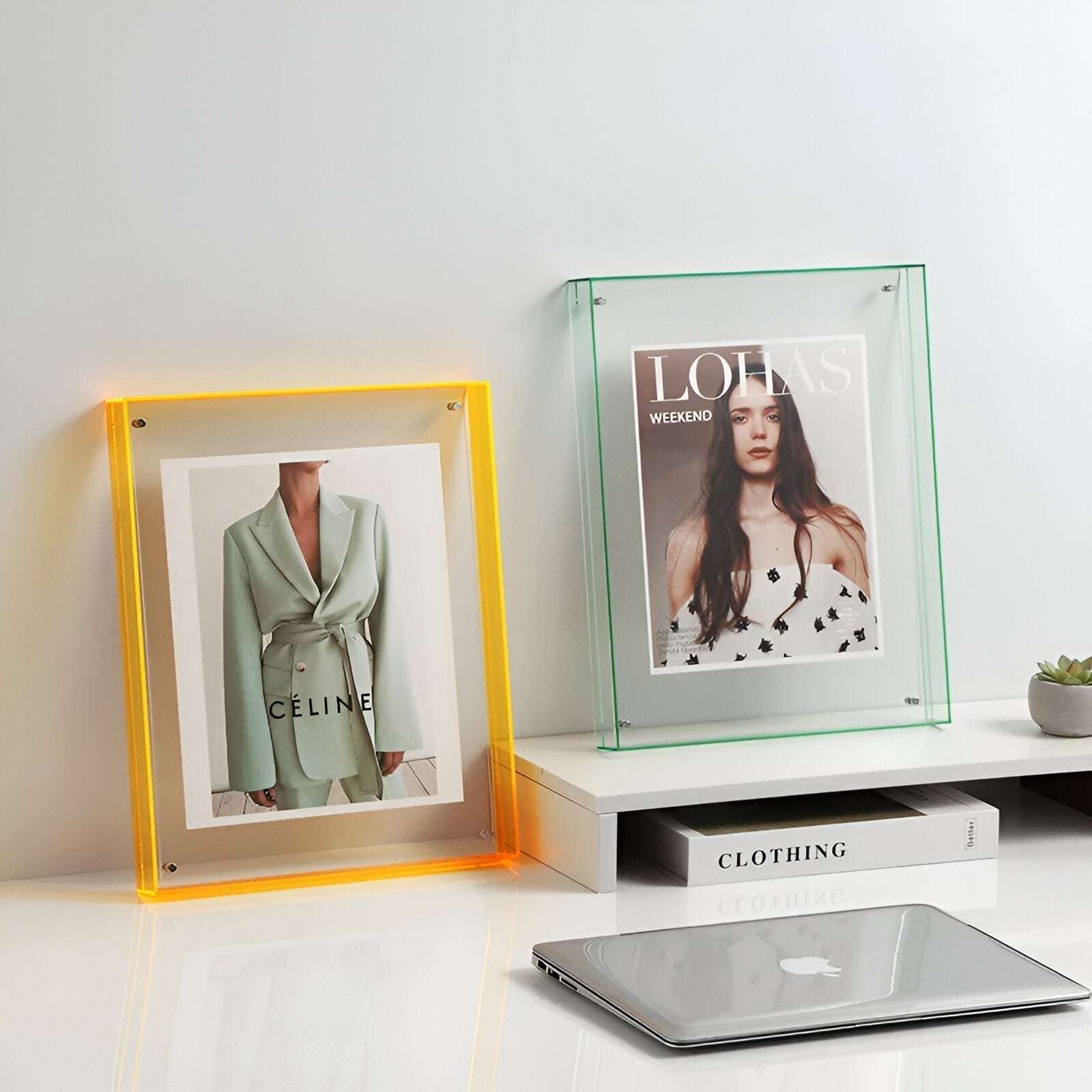 Acrylic Photo Frame For Modern Minimalist Display With Sleek Look