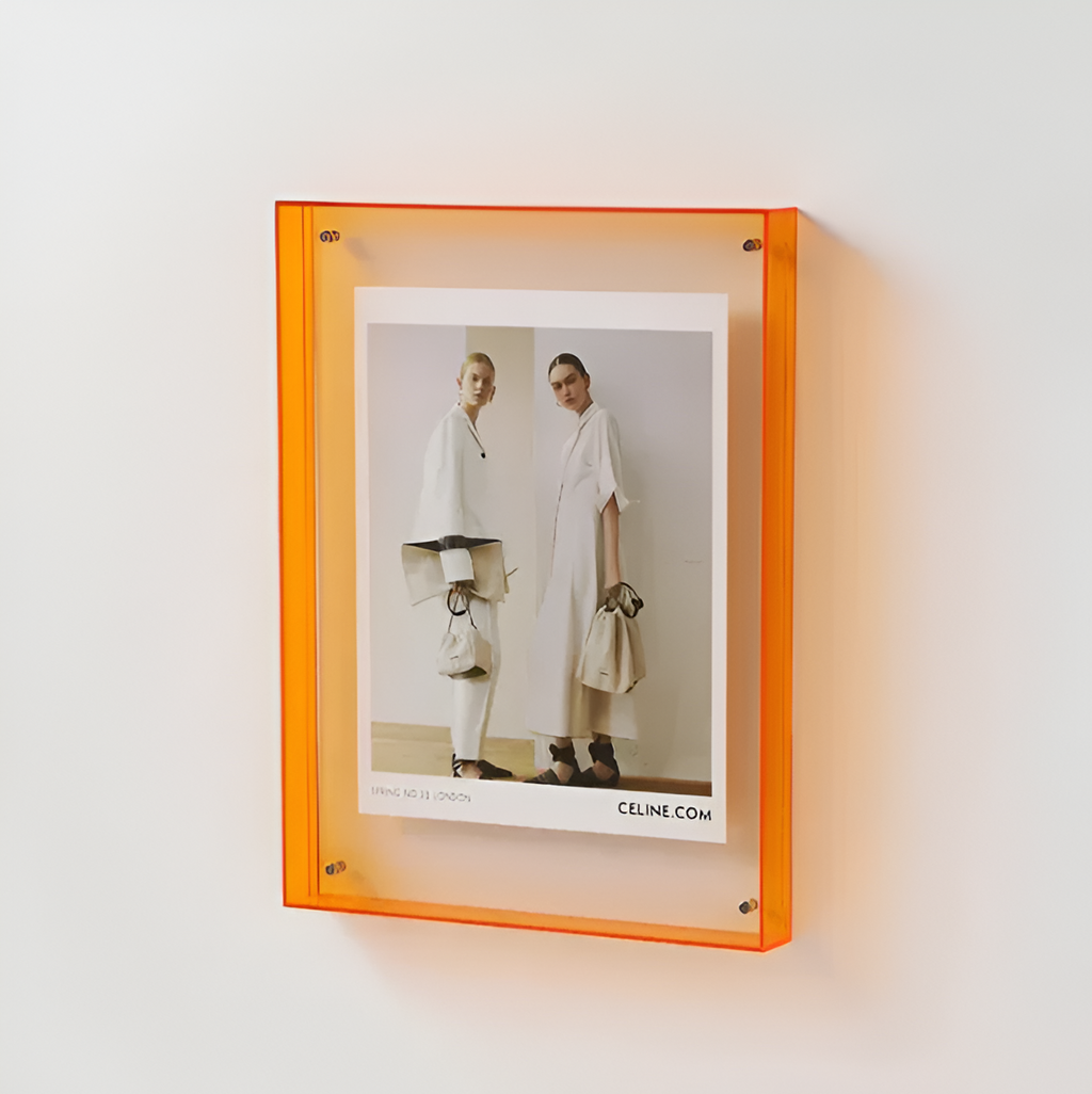 Acrylic Photo Frame For Modern Minimalist Display With Sleek Look