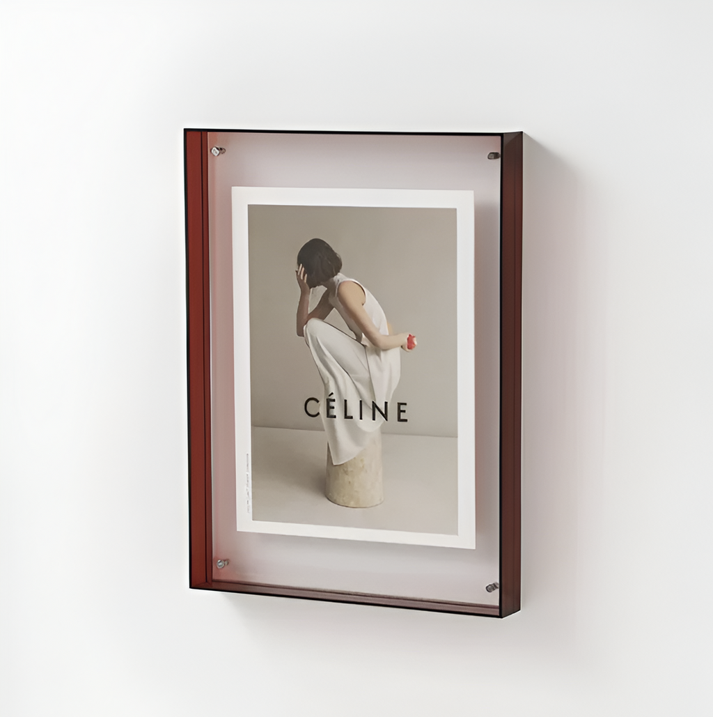 Acrylic Photo Frame For Modern Minimalist Display With Sleek Look