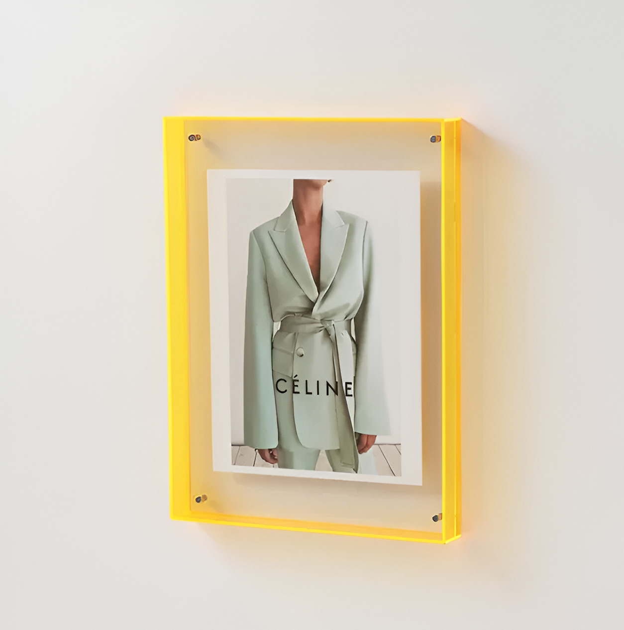 Acrylic Photo Frame For Modern Minimalist Display With Sleek Look