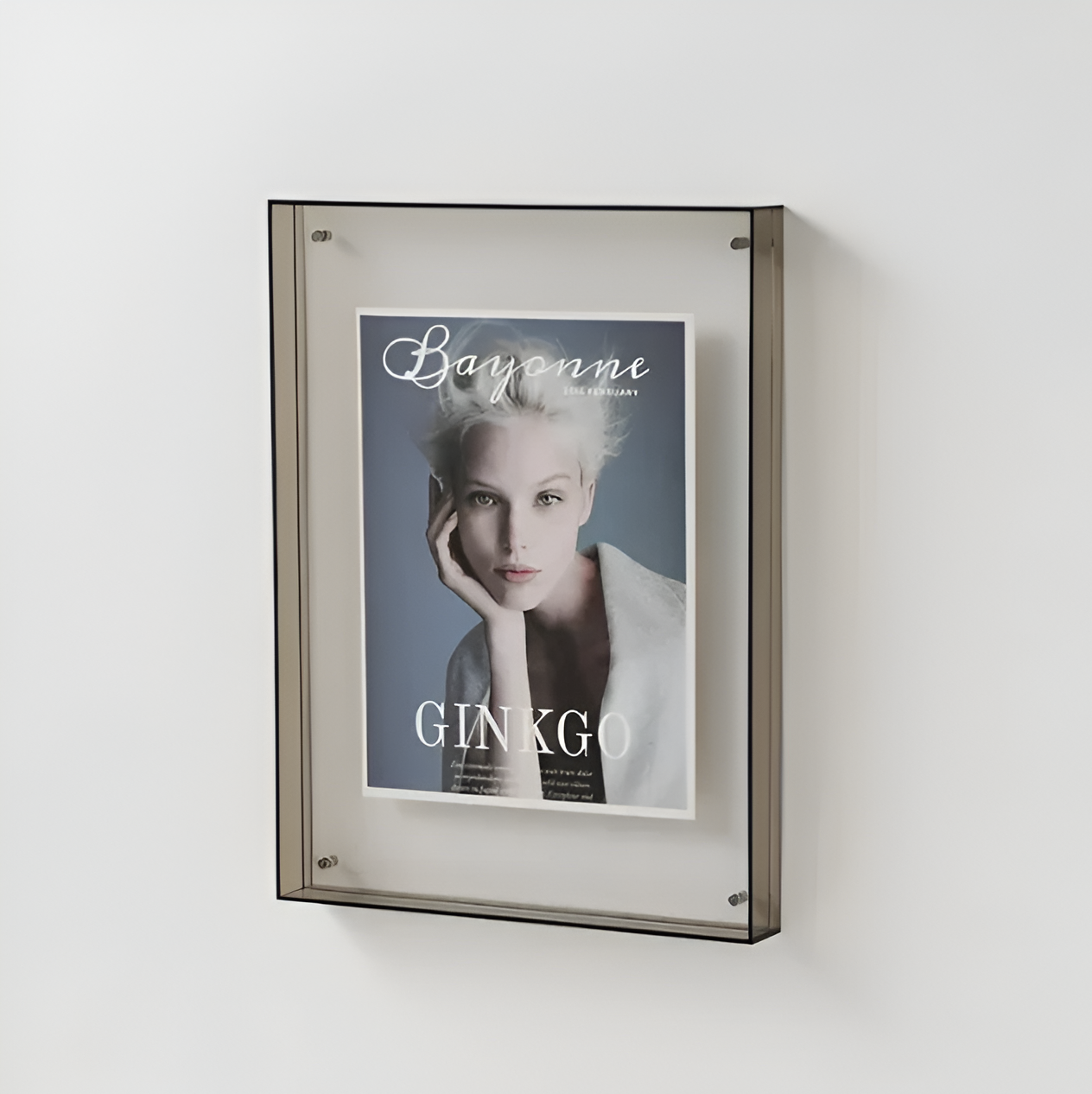 Acrylic Photo Frame For Modern Minimalist Display With Sleek Look
