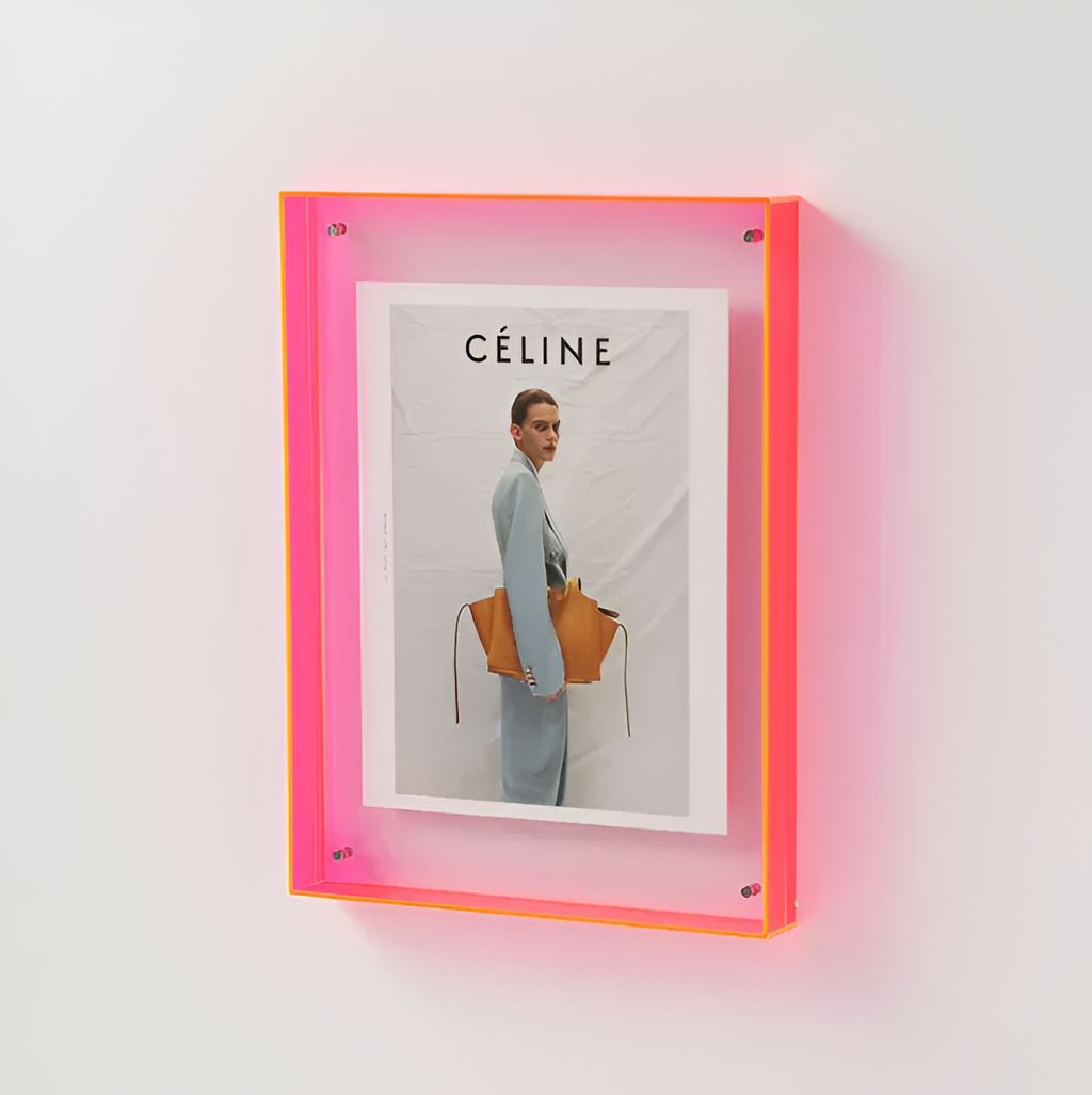 Acrylic Photo Frame For Modern Minimalist Display With Sleek Look