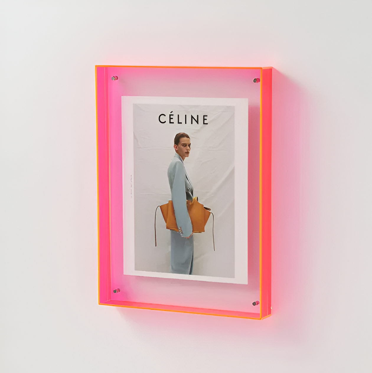 Acrylic Photo Frame For Modern Minimalist Display With Sleek Look
