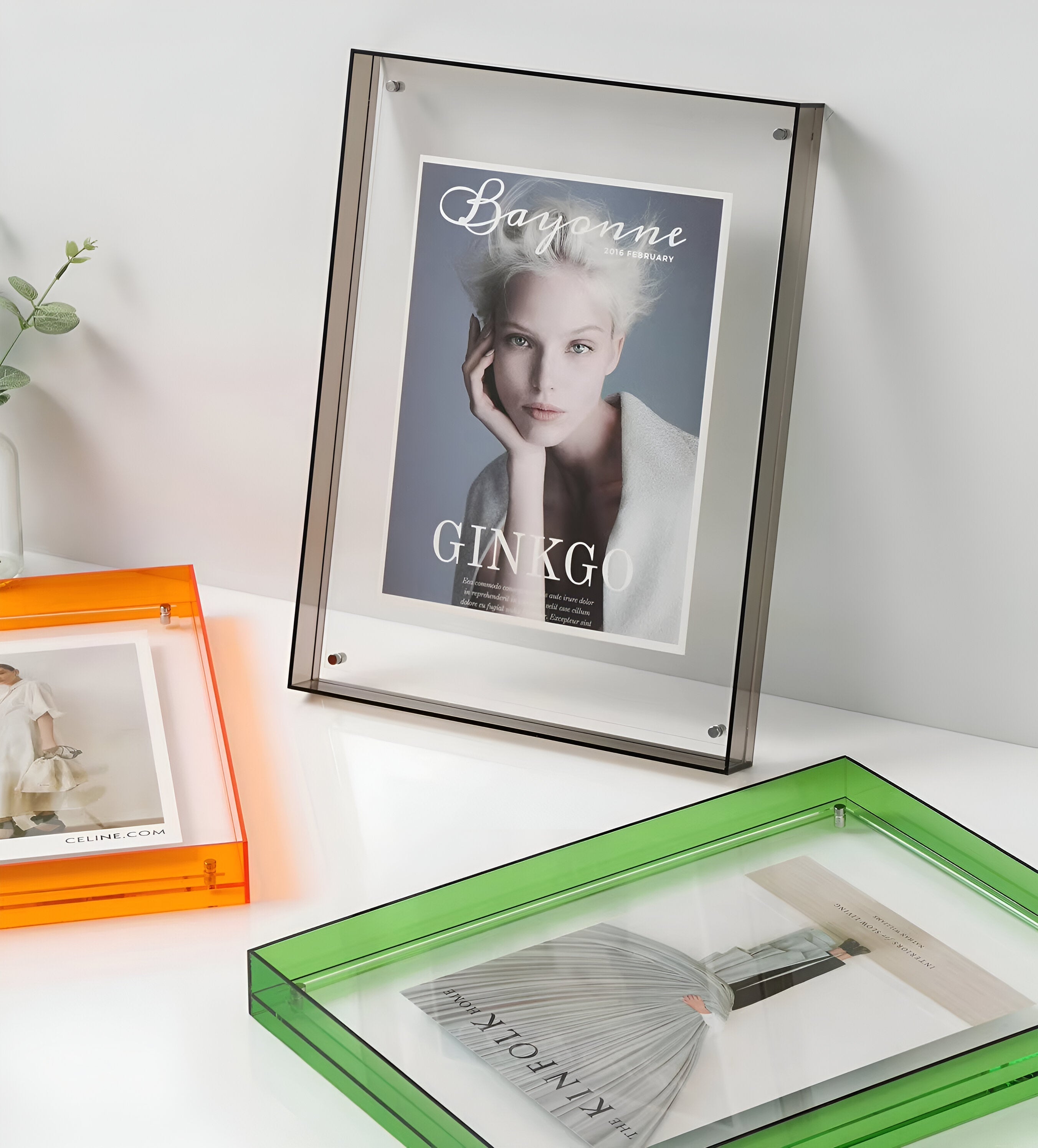 Acrylic Photo Frame For Modern Minimalist Display With Sleek Look