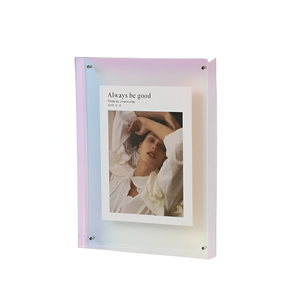 Acrylic Photo Frame For Modern Minimalist Display With Sleek Look