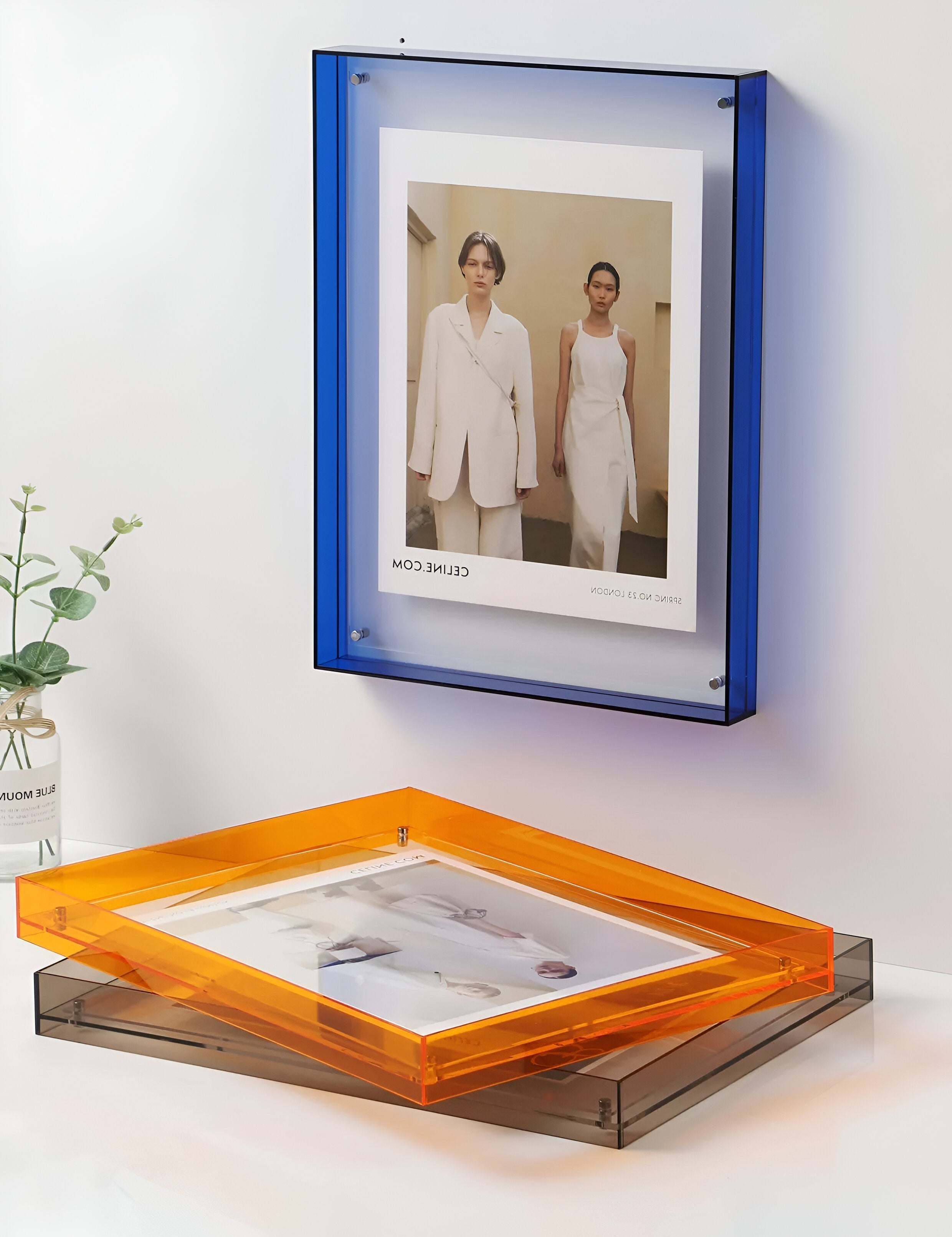 Acrylic Photo Frame For Modern Minimalist Display With Sleek Look