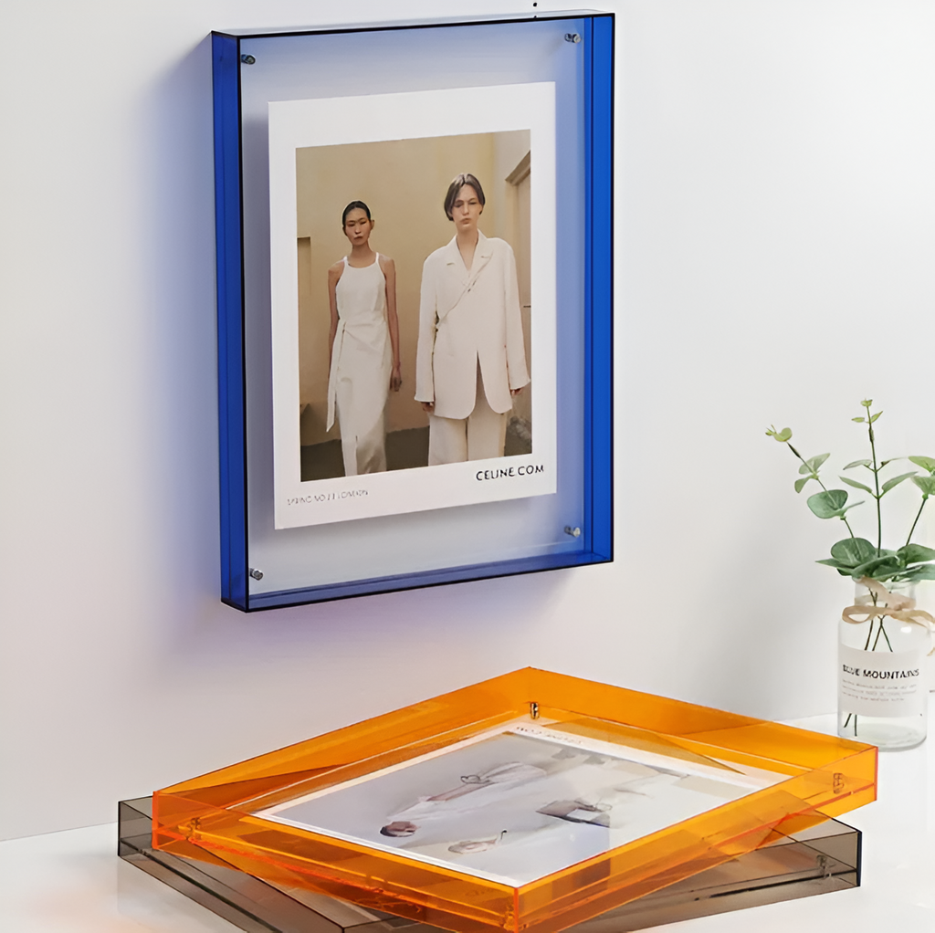 Acrylic Photo Frame For Modern Minimalist Display With Sleek Look
