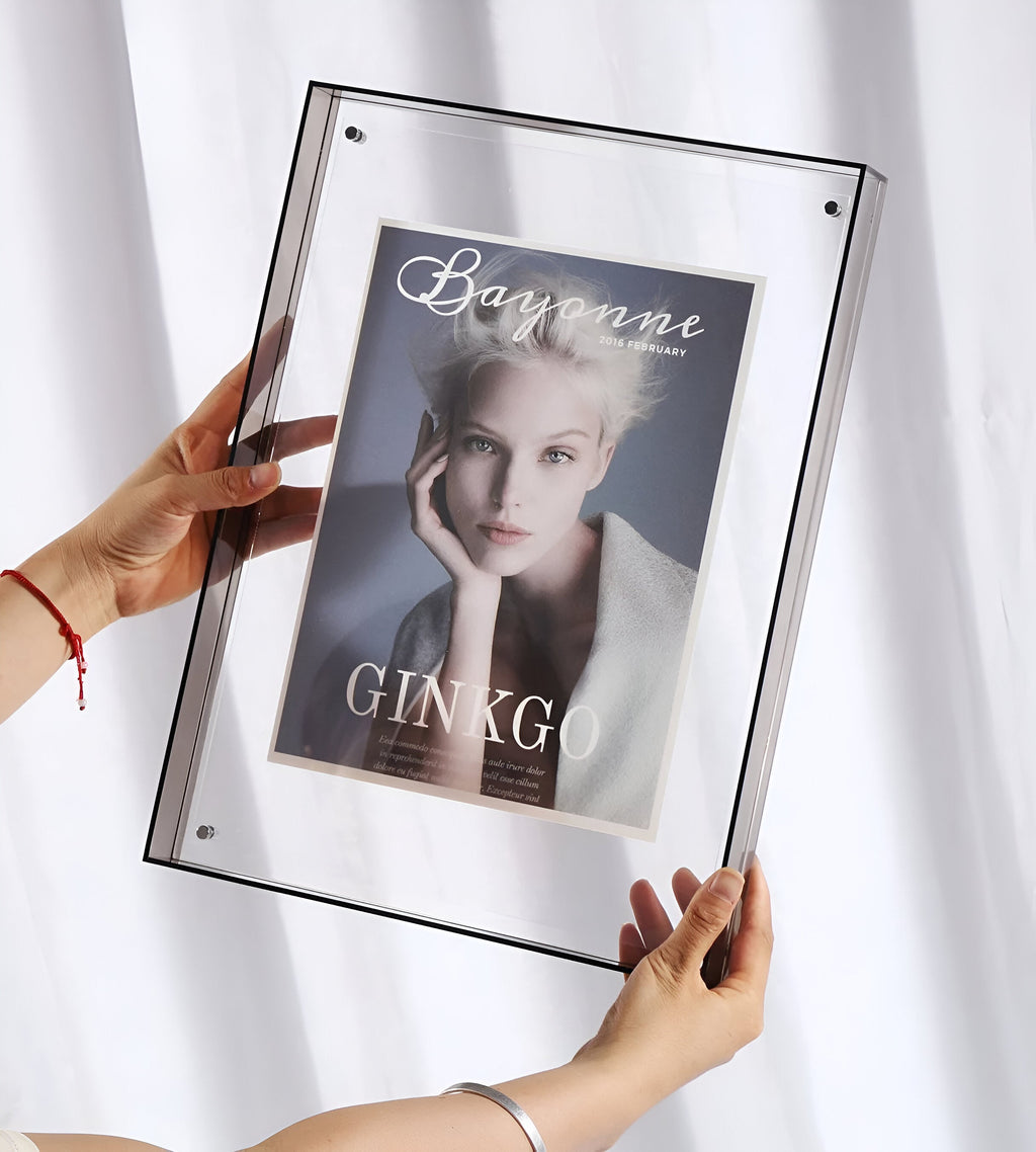 Acrylic Photo Frame For Modern Minimalist Display With Sleek Look