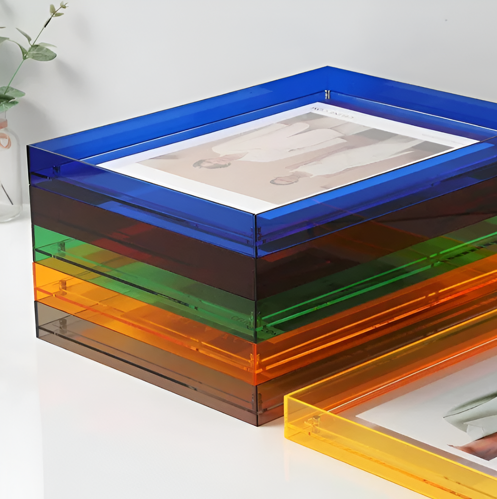 Acrylic Photo Frame For Modern Minimalist Display With Sleek Look