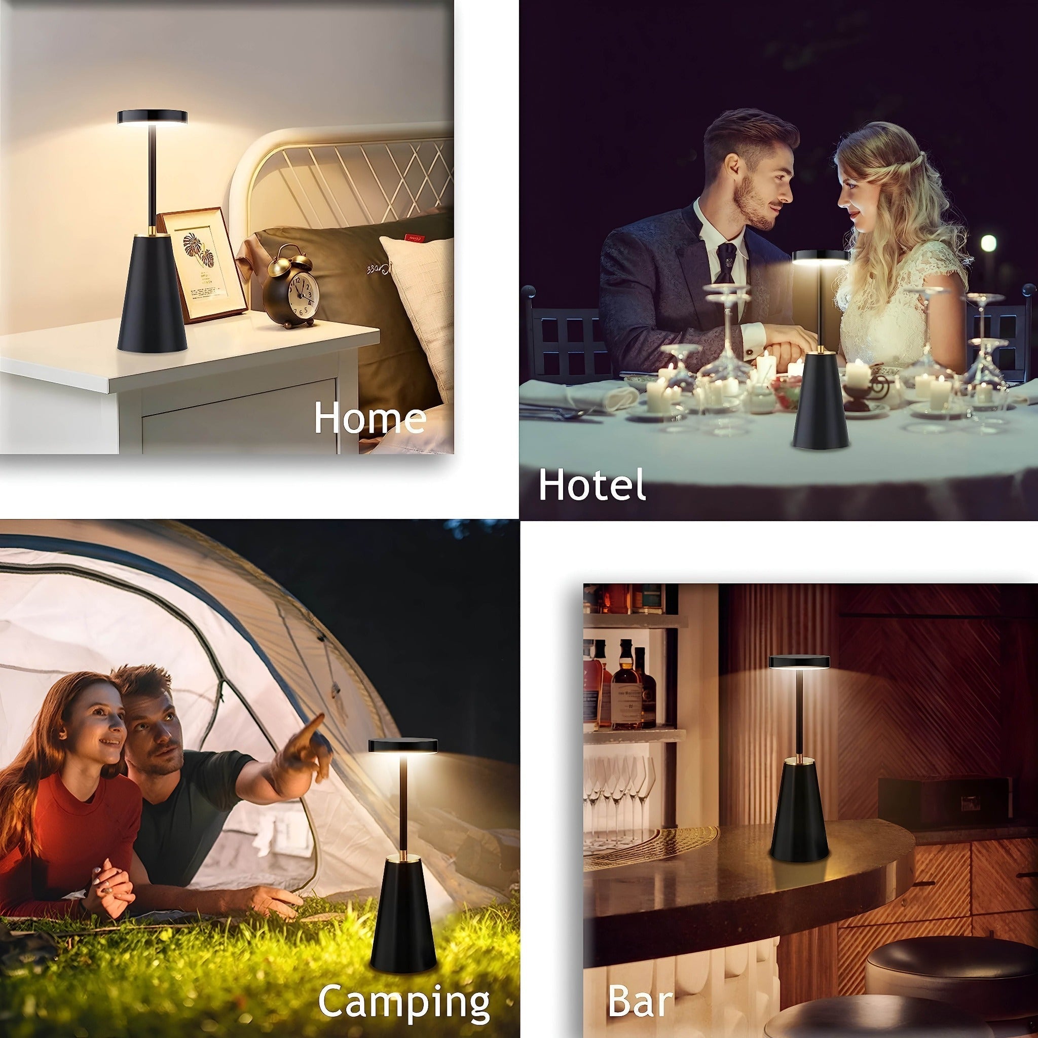 Sleek Lamp Cordless Table Lamp Rechargeable Table Lamp