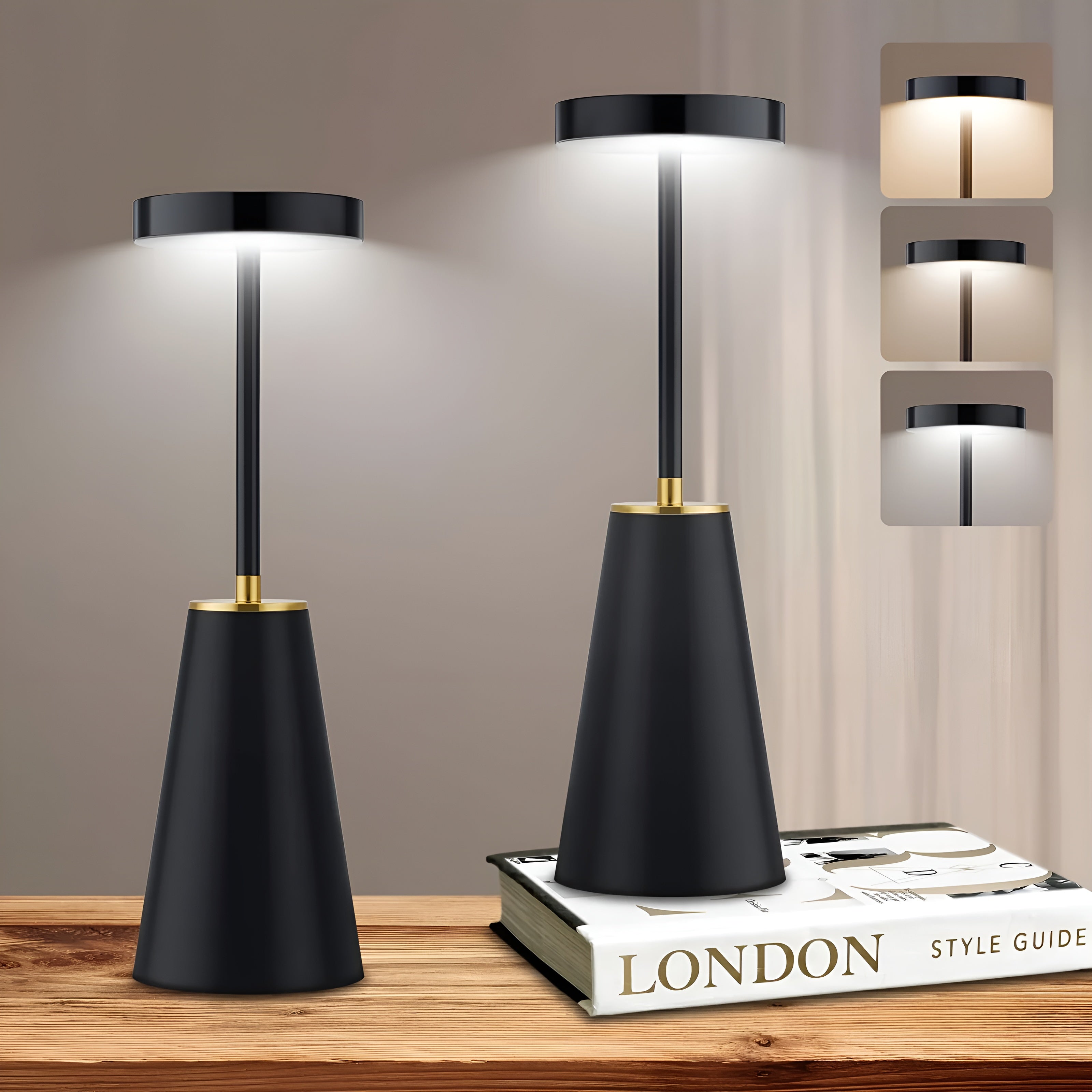 Sleek Lamp Cordless Table Lamp Rechargeable Table Lamp