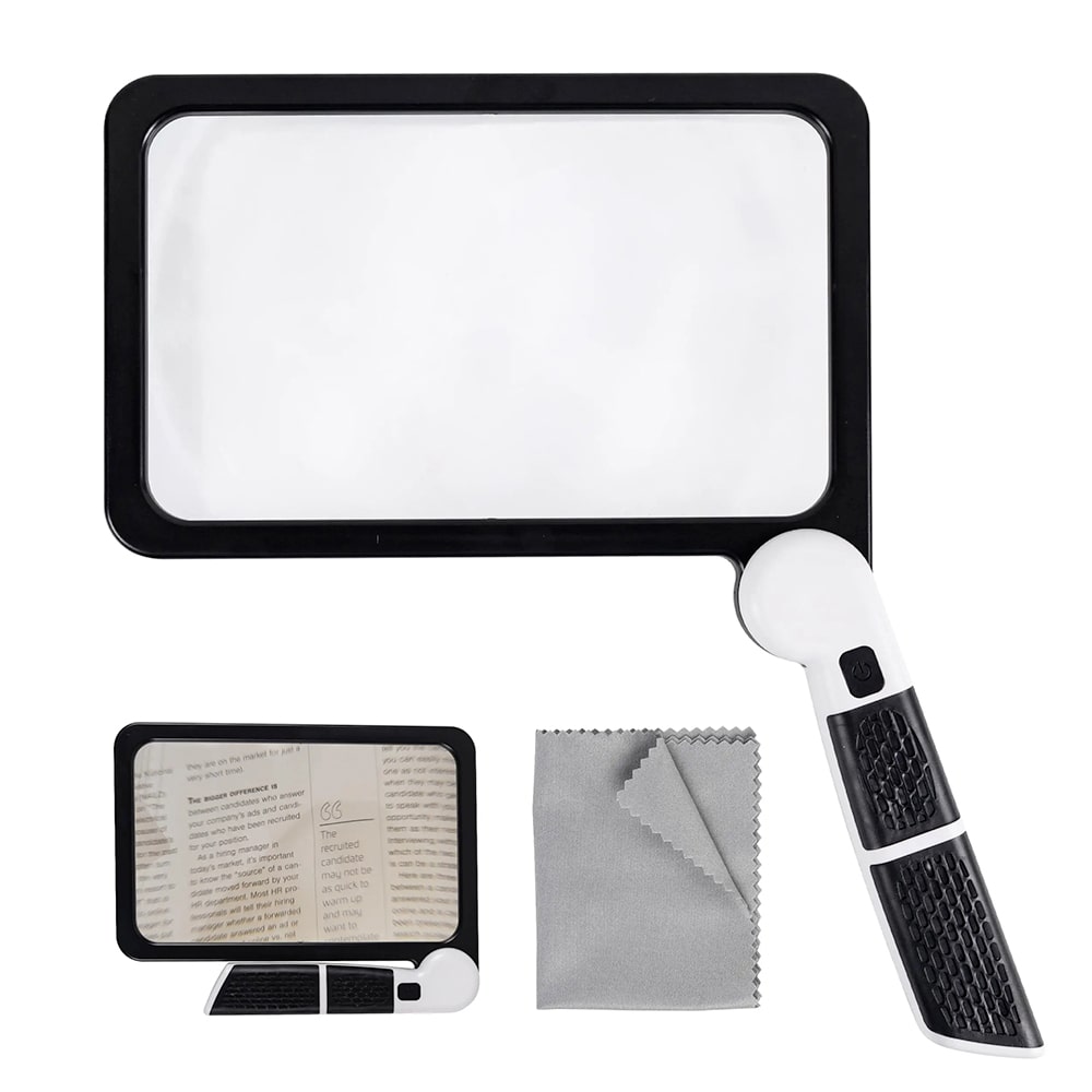 LumaSight LED Magnifying Glass For Clear Eye Friendly Vision
