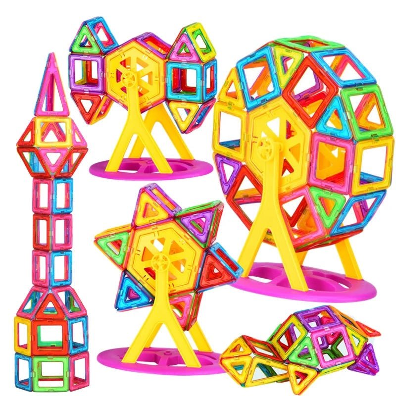 MagnoBuild Kreative Magnetische Bausteine für Kinder