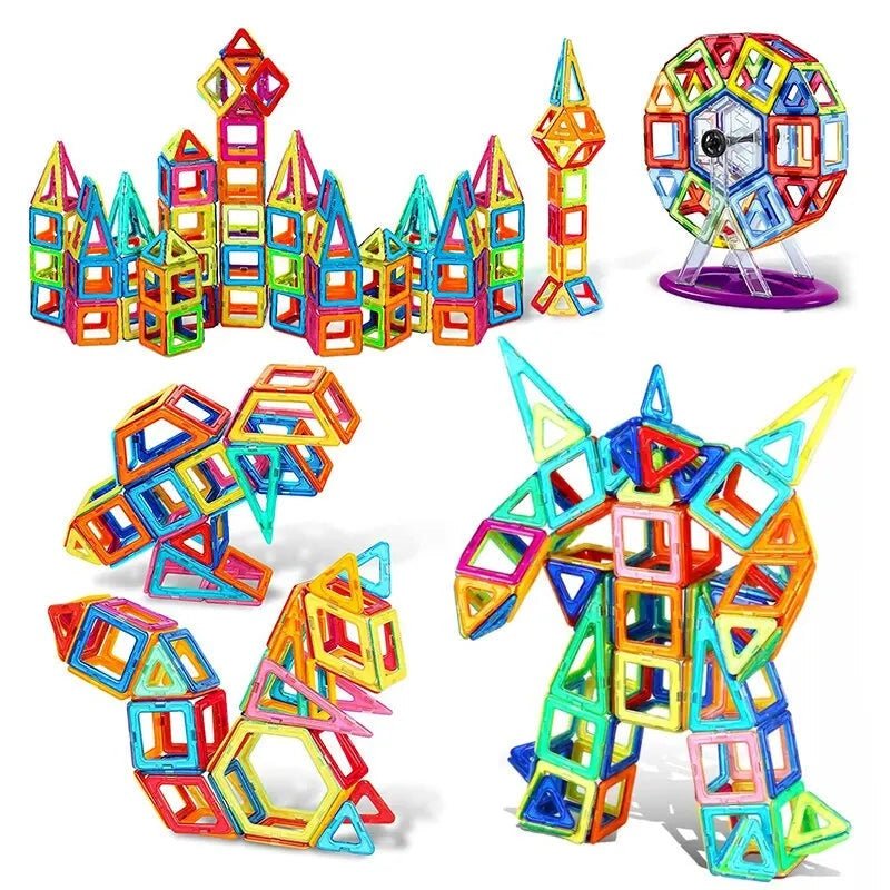 MagnoBuild Kreative Magnetische Bausteine für Kinder
