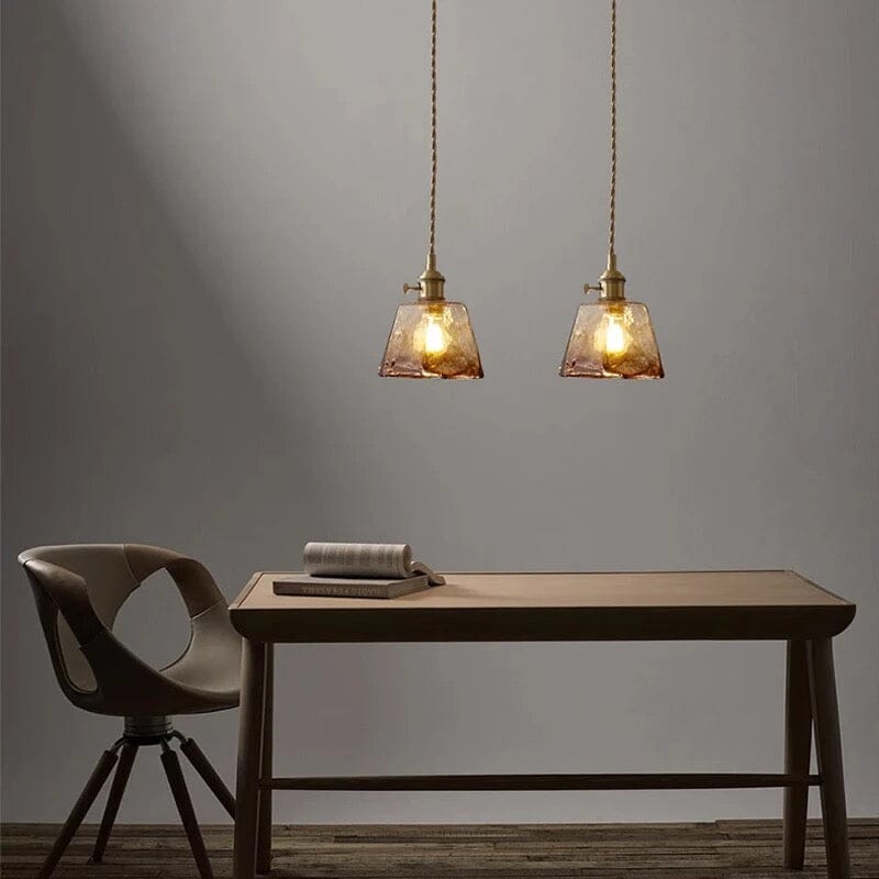 Aurelo Glass Pendant Lights For Modern Kitchen And Bath