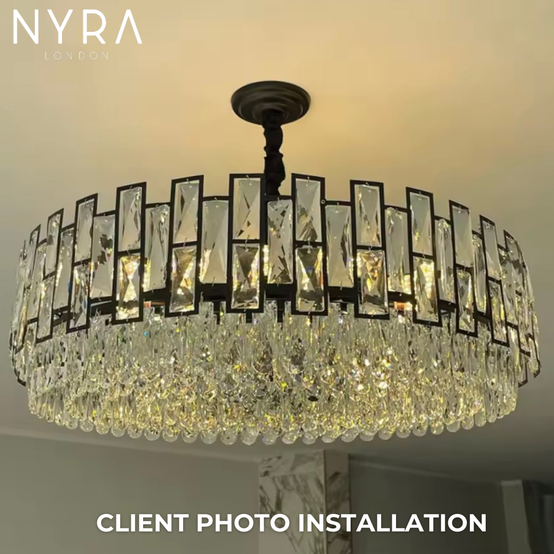 Kolekce lustrů Celestia Crystal pro elegantní interiéry