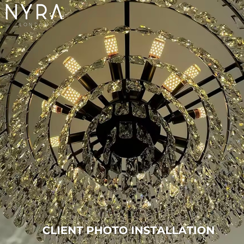 Kolekce lustrů Celestia Crystal pro elegantní interiéry