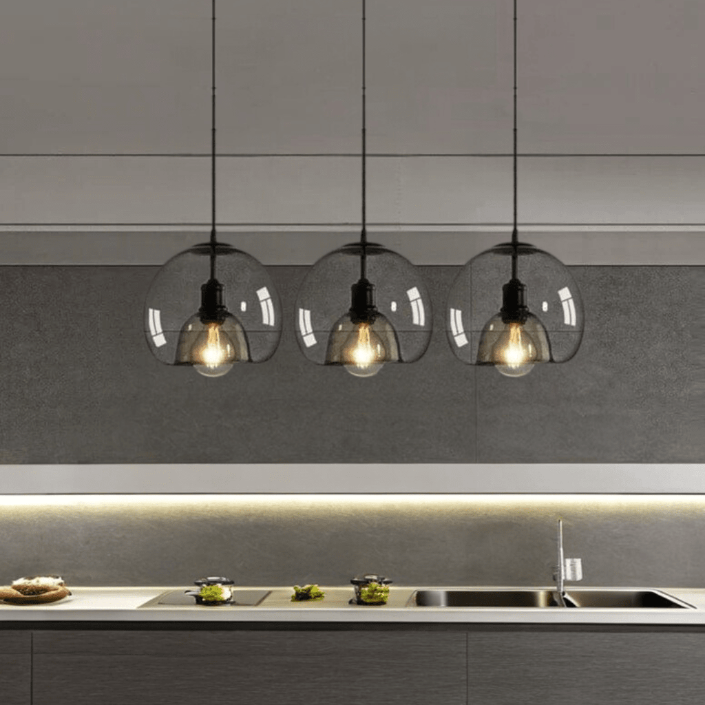Aurelia Glas-Hängeleuchten für moderne Küchen und mehr