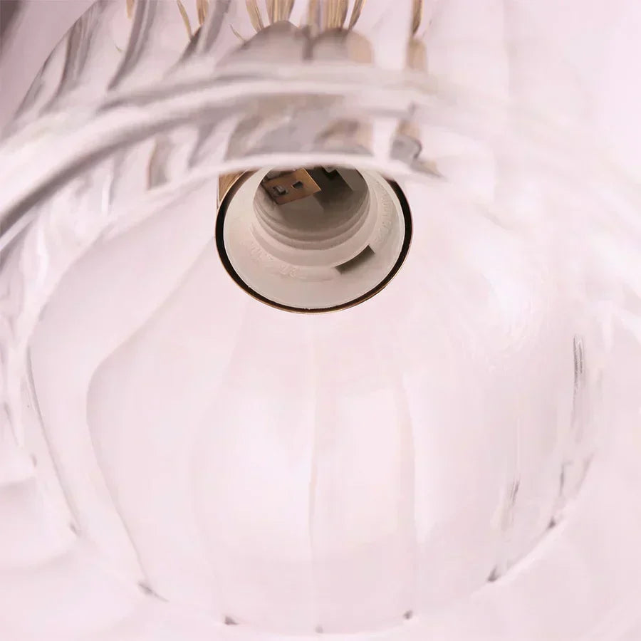 Lampa wisząca Nova Glass Bubble z ręcznie dmuchanymi podwójnymi kulami
