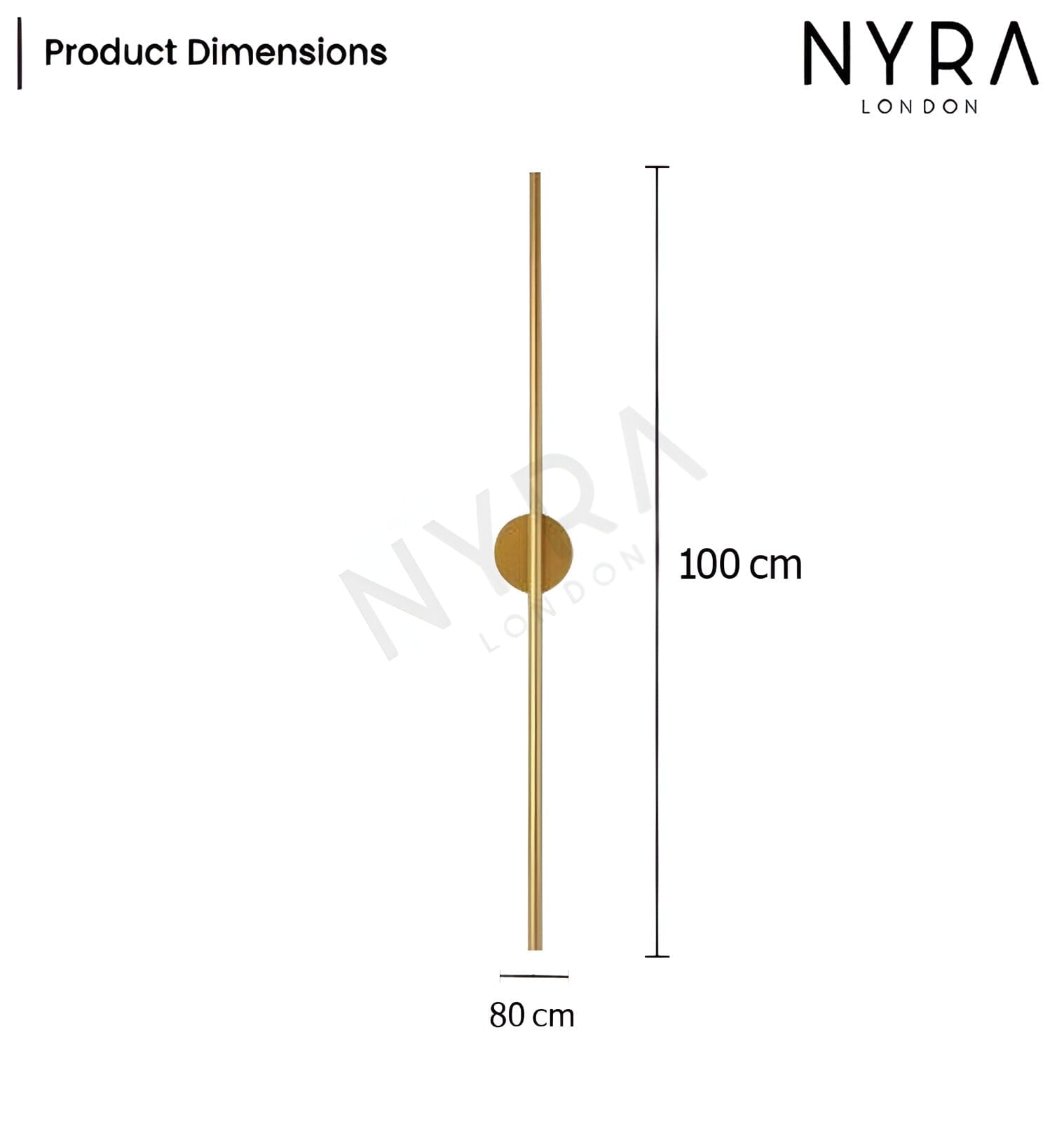 LumaNova Tube Wall Light for Modern Interiors and Living Spaces